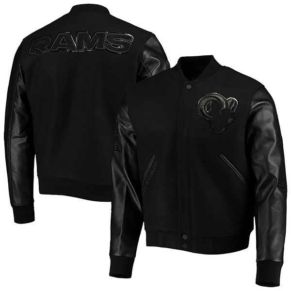 Los Angeles Rams Pro Standard Full-Zip Varsity Jacket - Black