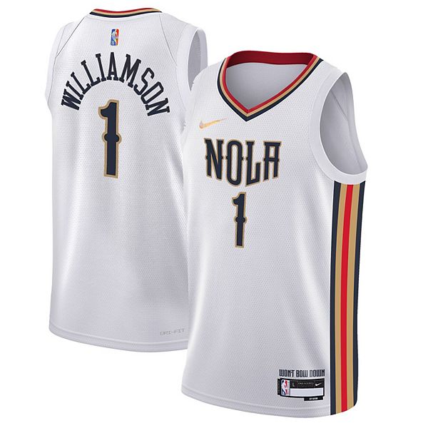 Camisetas New Orleans Pelicans (WILLIAMSON #1) 2023/24 Blanco