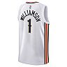 Youth Nike Zion Williamson White New Orleans Pelicans 2021/22 Swingman Jersey - City Edition