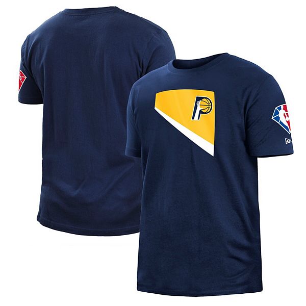 Men's New Era Navy Indiana Pacers 2021/22 City Edition Brushed Jersey T ...