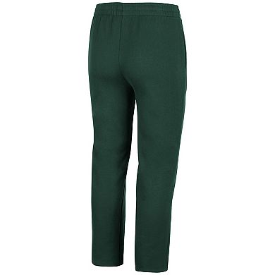 Men's Colosseum Green Colorado State Rams Fleece Pants