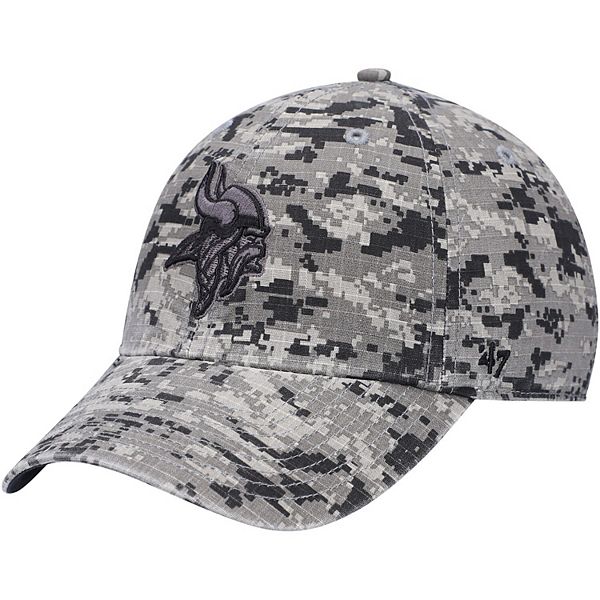 minnesota vikings camo hat