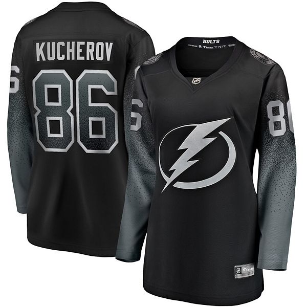 Nikita Kucherov Tampa Bay Lightning Youth Alternate Replica Player Jersey -  Black