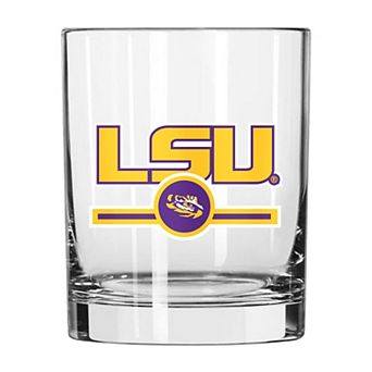 LSU Tigers 14oz. Game Day Rocks Glass