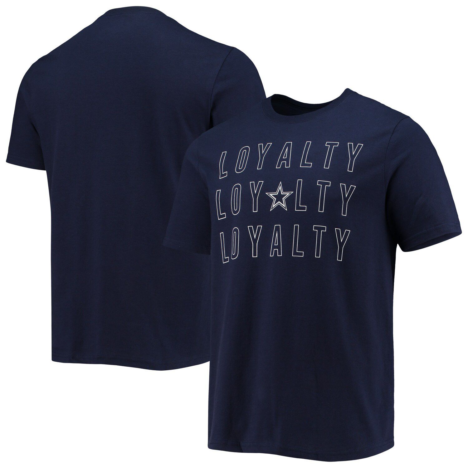 Image for Unbranded Men's Navy Dallas Cowboys Loyalty T-Shirt at Kohl's.