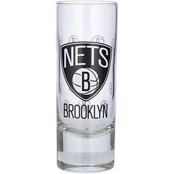 Brooklyn Nets 2.5oz. Satin-Etched Tall Shot Glass