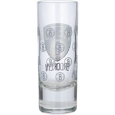 Brooklyn Nets 2.5oz. Satin-Etched Tall Shot Glass