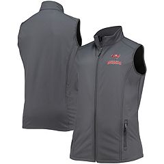 Men's Dunbrooke Charcoal Miami Dolphins Big & Tall Archer Softshell  Full-Zip Vest