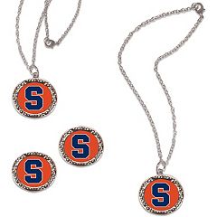 Kohl'sWinCraft Syracuse Orange Three-Piece Jewelry Set
