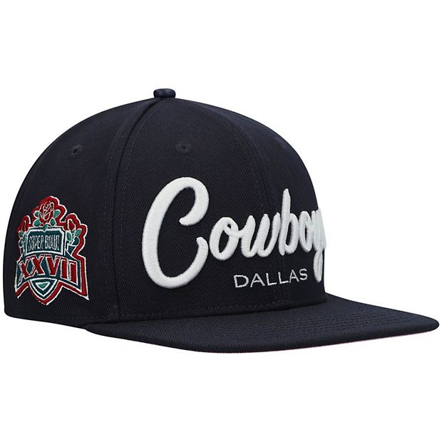 Dallas Cowboys Basic Logo Wool Adjustable Hat Navy