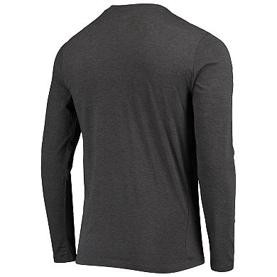 Men's Concepts Sport Navy/Heathered Charcoal Ole Miss Rebels Meter Long Sleeve T-Shirt & Pants Sleep Set