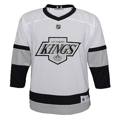 Youth White Los Angeles Kings 2021/22 Alternate Replica Jersey