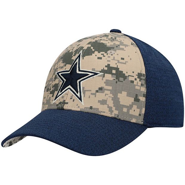 dallas cowboys fitted camo hat