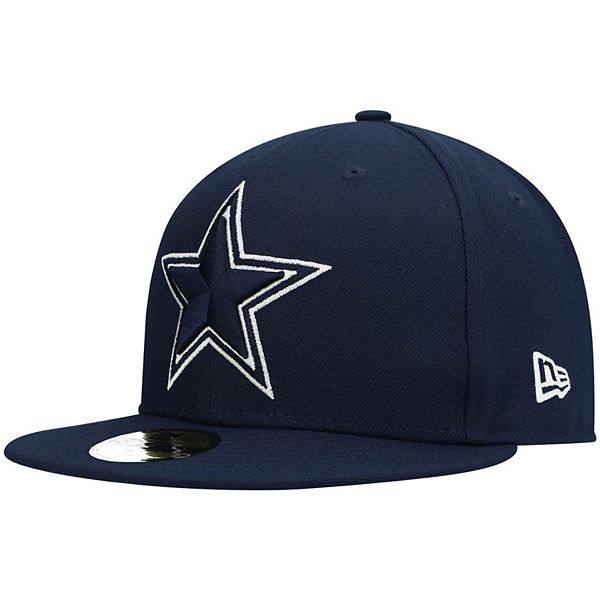 Dallas Cowboys All White Fresh Hook New Era 59FIFTY Hat