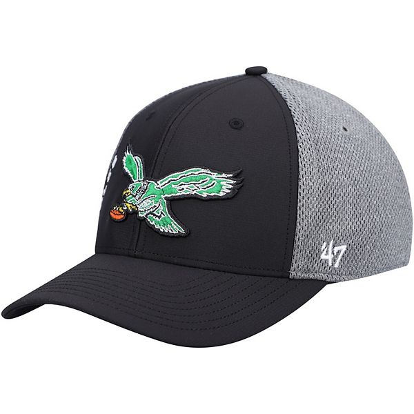 Men's '47 Black Philadelphia Eagles Wycliff Contender Flex Hat