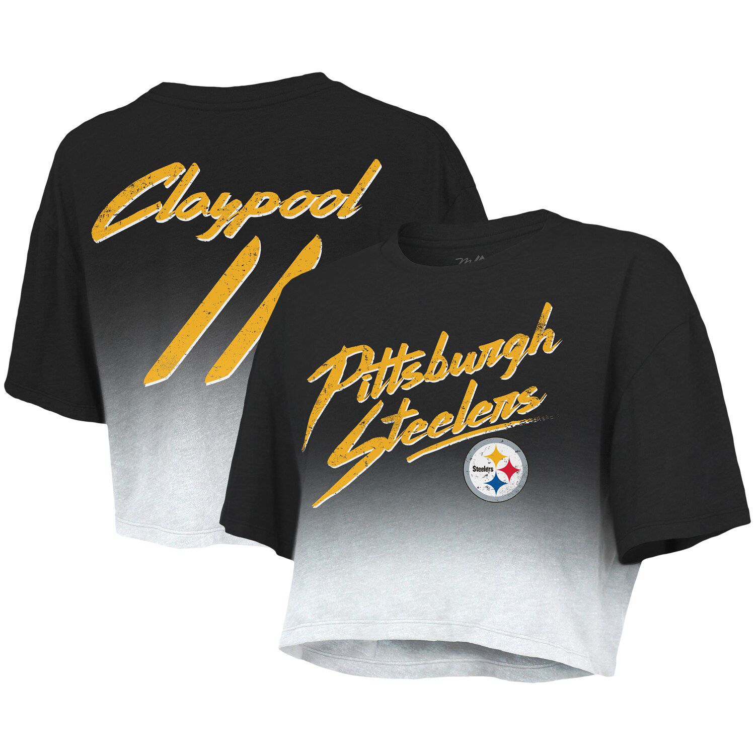 New Pittsburgh Steelers Mens Sizes S-M-L-XL-2XL Black Majestic Long Sleeve  Shirt