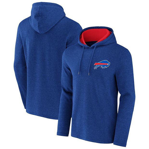 Men NFL Buffalo Bills Sideline Red Hoodie