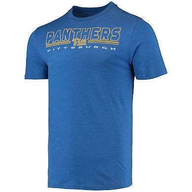 Men's Concepts Sport Heathered Charcoal/Royal Pitt Panthers Meter T-Shirt & Pants Sleep Set