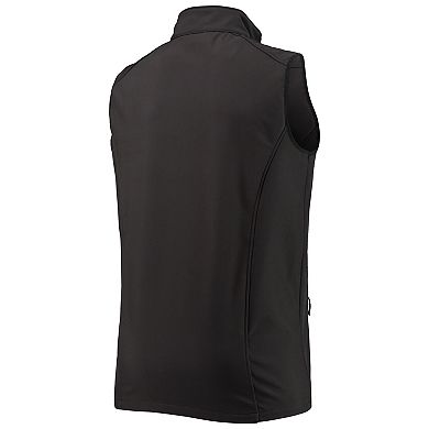 Men's Dunbrooke Black Pittsburgh Steelers Big & Tall Archer Softshell Full-Zip Vest