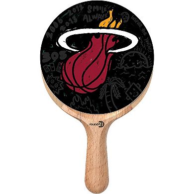 Miami Heat Table Tennis Paddle