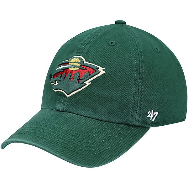 Men's '47 Green Minnesota Wild Team Franchise Fitted Hat