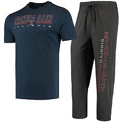 Men's Concepts Sport Red/Green Louisville Cardinals Holly Knit Long Sleeve Top and Pant Set Size: Medium