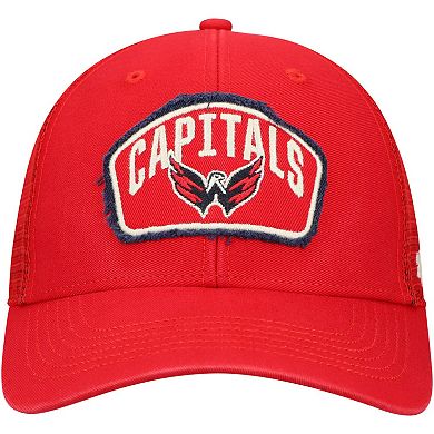 Men's '47 Red Washington Capitals Cledus MVP Trucker Snapback Hat