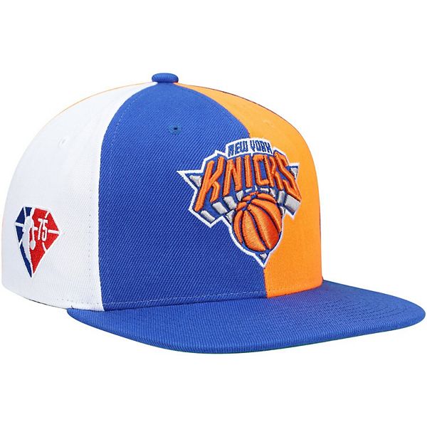 New York Knicks Hat Cap Strapback Men NBA Basketball Blue Retro Elevation  NYK