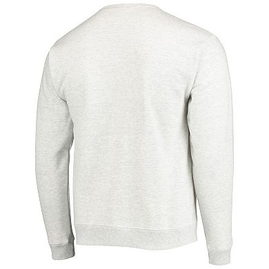 Men's League Collegiate Wear Heathered Gray Air Force Falcons Upperclassman Pocket Pullover Sweatshirt