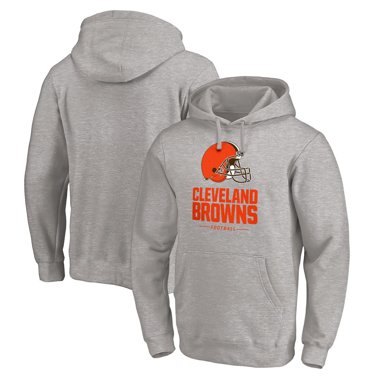 Men's Fanatics Branded Brown Cleveland Browns Call The Shot Pullover Hoodie