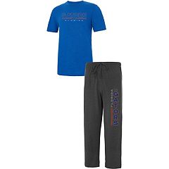 Men's Concepts Sport Royal Florida Gators Ugly Sweater Knit Long Sleeve Top and Pant Set Size: Small