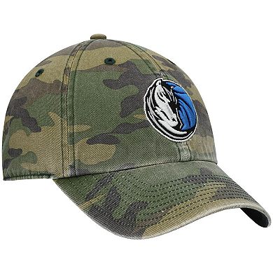 Men's '47 Camo Dallas Mavericks Clean Up Adjustable Hat