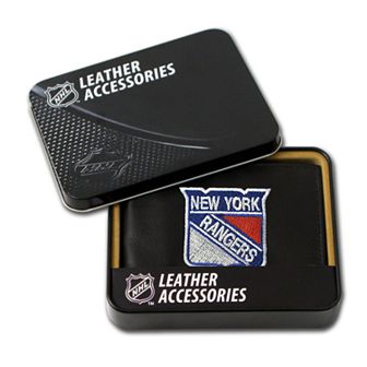 New York Rangers Leather Bifold Wallet
