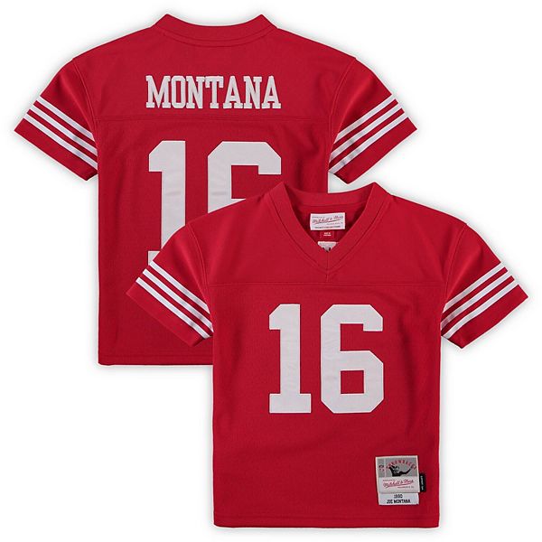 Joe Montana San Francisco 49ers Mitchell & Ness Throwback Retired