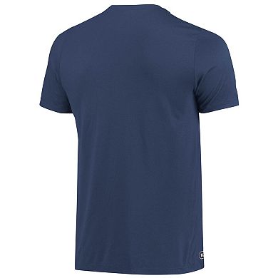 Men's New Era Navy New England Patriots Combine Authentic Big Stage T-Shirt