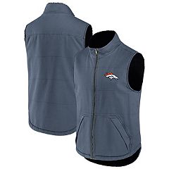 Lids Denver Broncos Dunbrooke Shag Tri-Blend Full-Zip Raglan Hoodie - Navy