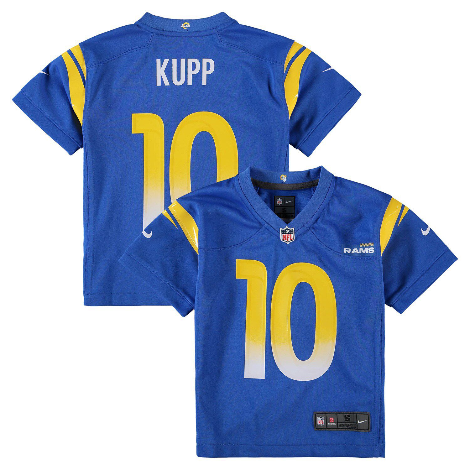 Nike Men's Cooper Kupp Cream Bone Los Angeles Rams Game Jersey - Macy's