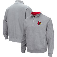 League Collegiate Wear Men's Heathered Gray Louisville Cardinals