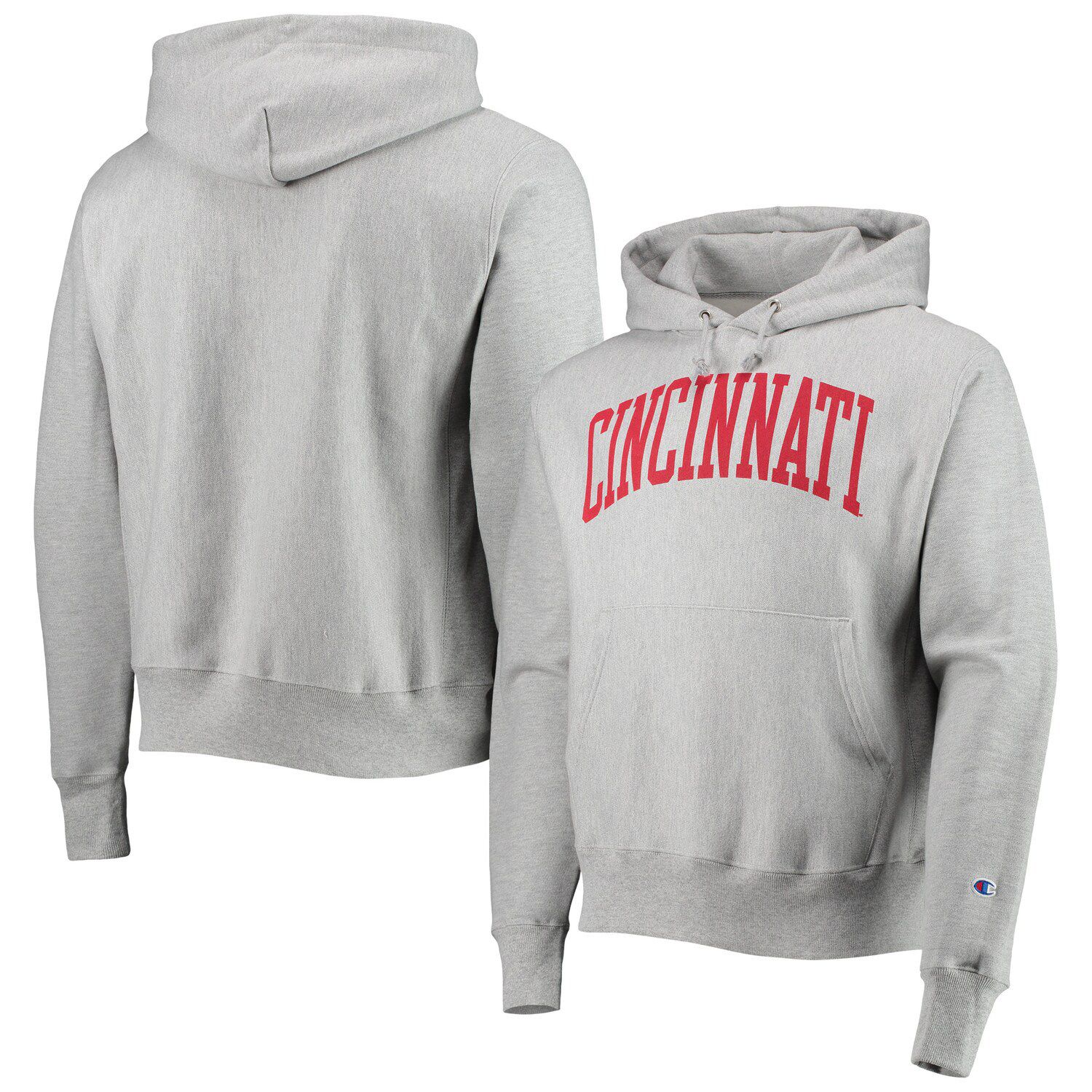 Men's '47 Heather Gray Cincinnati Bengals Warren Pullover Hoodie Size: Extra Large