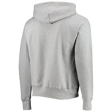 Men's Champion Heathered Gray Cincinnati Bearcats Cincy Arch Pullover Hoodie