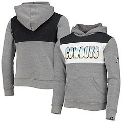 Youth Heathered Gray Dallas Cowboys Prime Pullover Hoodie