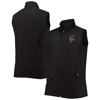 Men's Dunbrooke Black Atlanta Falcons Big & Tall Archer Softshell Full-Zip Vest
