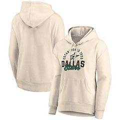 Men's Fanatics Branded Charcoal/Kelly Green Dallas Stars Instant Replay  Space-Dye Pullover Hoodie