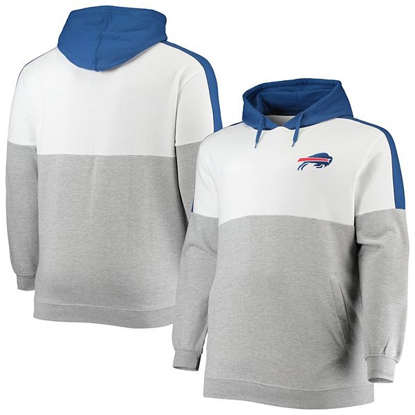 Profile Big & Tall Buffalo Bills Camo Team Logo Pullover Sweatshirt