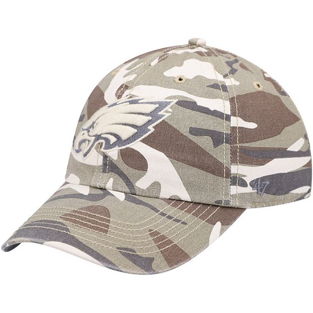 47 Men's Philadelphia Eagles Camo Cleanup Adjustable Hat