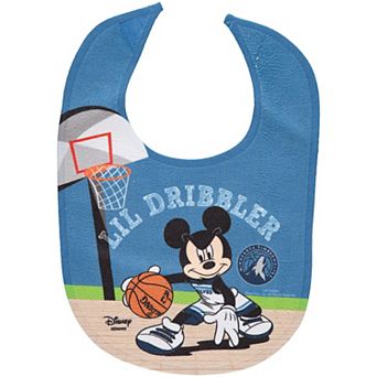 WinCraft Minnesota Timberwolves Disney Mickey All Pro Baby Bib