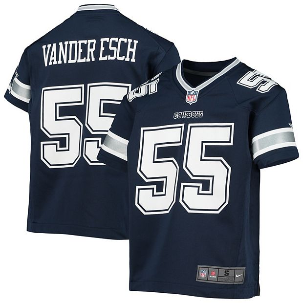 Men's Dallas Cowboys Leighton Vander Esch Nike White Game Jersey