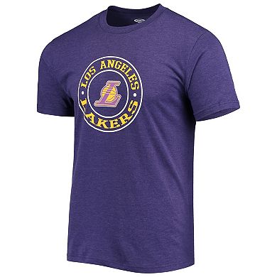Men's Concepts Sport Black/Purple Los Angeles Lakers T-Shirt & Shorts Sleep Set