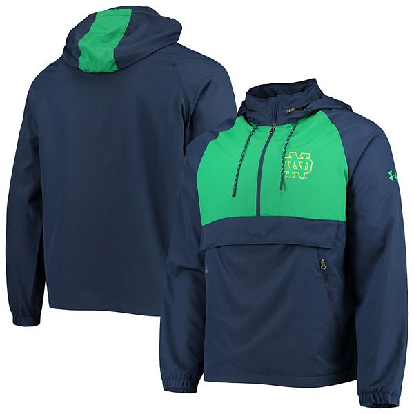 Men's Under Armour Navy Notre Dame Fighting Irish Gameday Anorak ...