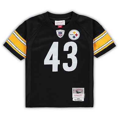 Infant Mitchell & Ness Troy Polamalu Black Pittsburgh Steelers